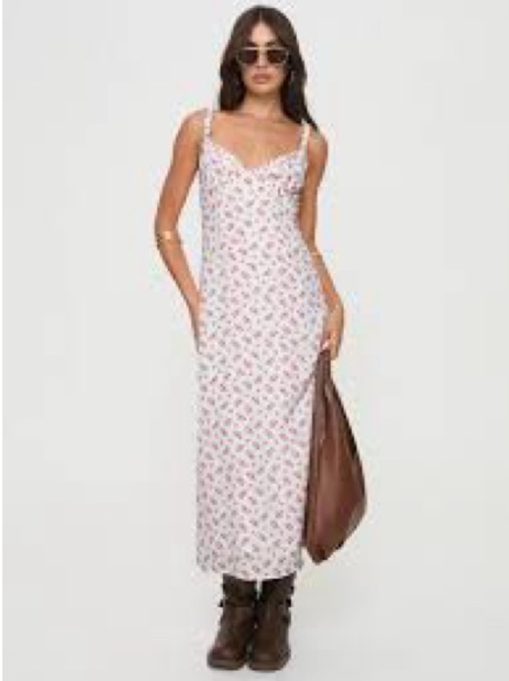 Princess Polly Georgia Midi Dress Size 2